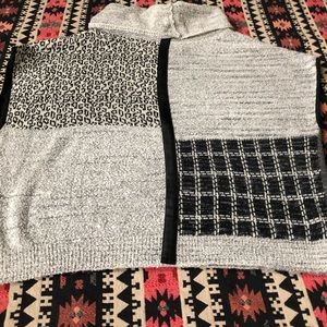 Curio New York Poncho Style Sweater